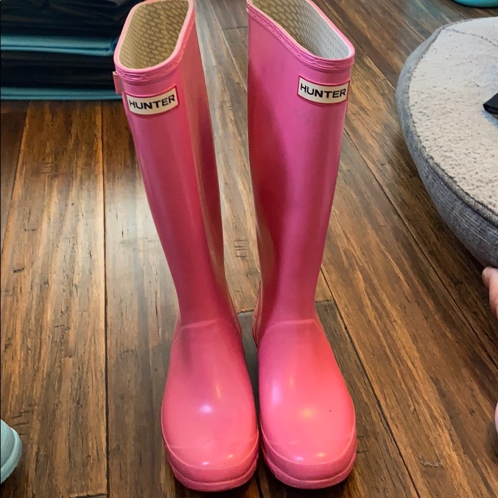 Hunter rainboots size 8